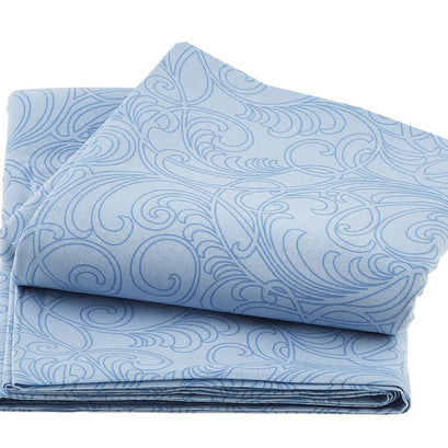 Meadow Scroll - Light Blue 3 Yard Cut