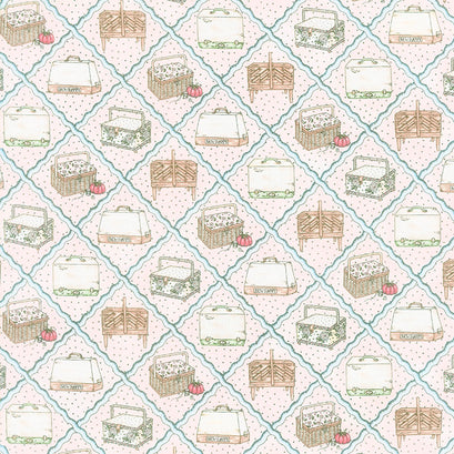 Measure Twice - Pink Diamond Ric-Rac Yardage