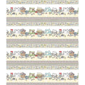 Measure Twice - Yellow Border Stripe Yardage