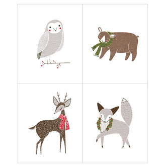 Merriment - Winter Critter Multi Panel