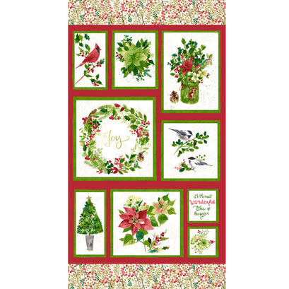 Merry & Bright - Holiday Watercolor Multi Panel