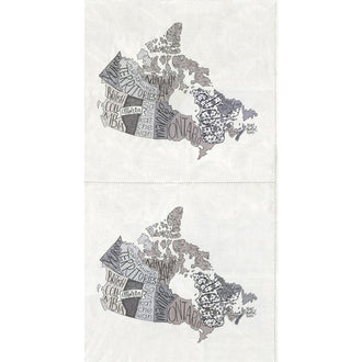 Metropolis - Canada Canadian Map Fog Panel