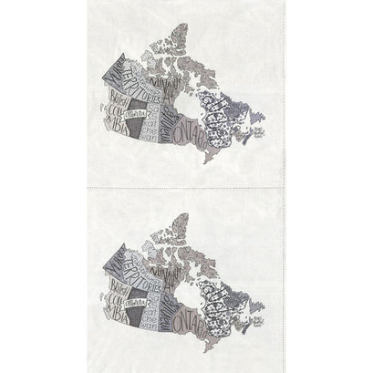 Metropolis - Canada Canadian Map Fog Panel