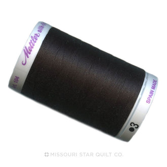 Mettler 50 WT Cotton Silk Finish Thread Black