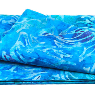 Michael Miller - Batiks Dolphin Dance Whirlpool 2 Yard Cut