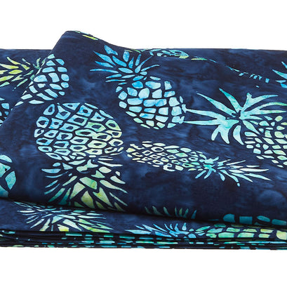 Michael Miller - Batiks Pineapple Navy 2 Yard Cut