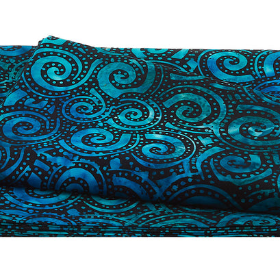 Michael Miller - Batiks Waverunner Indigo 2 Yard Cut