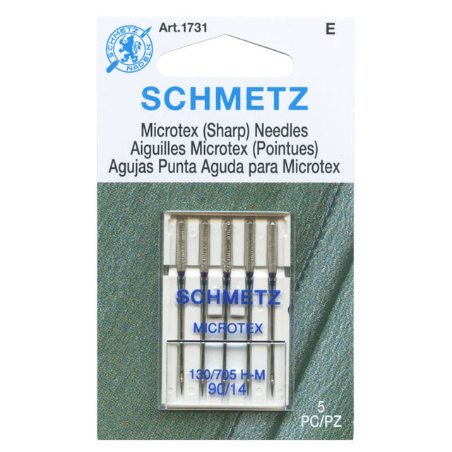 Microtex Sewing Machine Needles - Assorted - 5 pk - Schmetz - Big