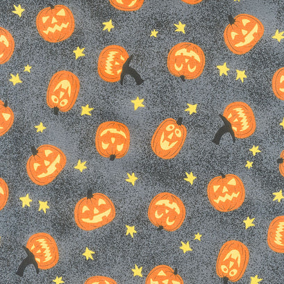 Midnight Haunt - Jack-O-Lantern Granite Yardage