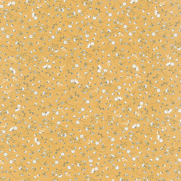 Midnight in the Garden - Pocketful of Posies Gold Yardage