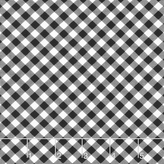 Midnight Magic II - Crisscross Ghost Midnight Yardage