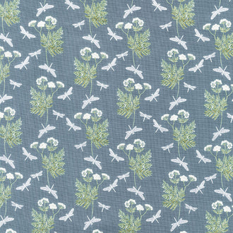 Midsummer - Dancing Mayfly Graphite Yardage