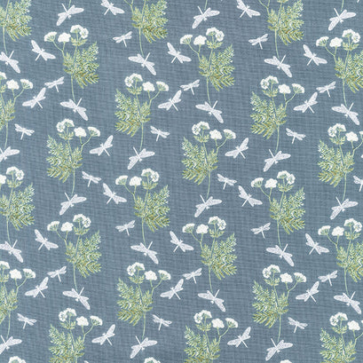 Midsummer - Dancing Mayfly Graphite Yardage