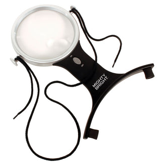 Mighty Bright® Lighted 4" Hands-free Magnifier