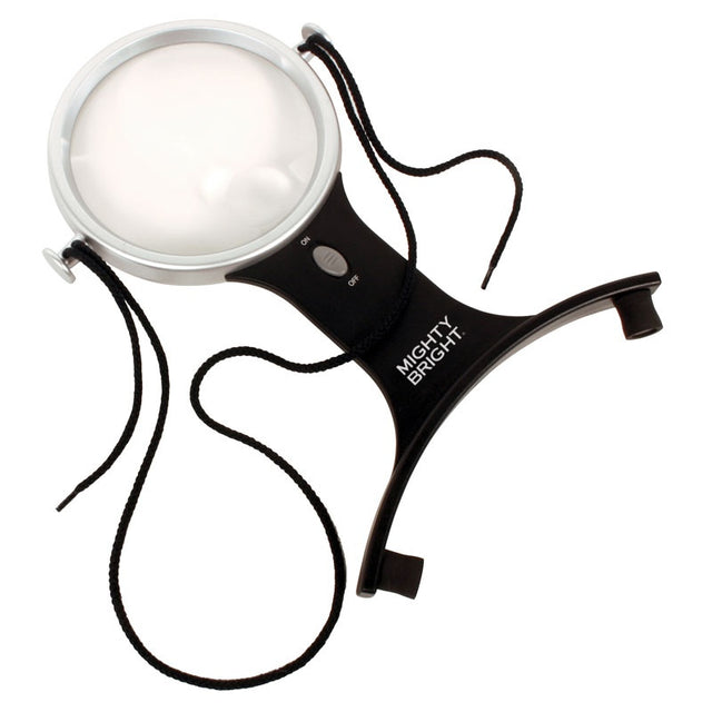 Mighty Bright® Lighted 4" Hands-free Magnifier Primary Image