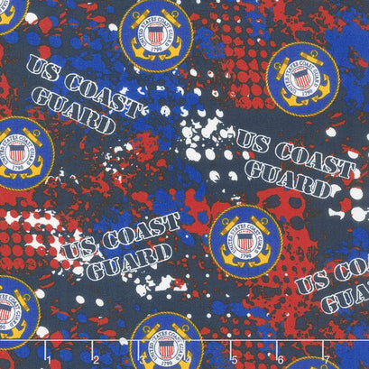 Military - Coast Guard Camo Multi Yardage