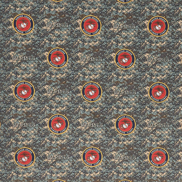 Military Grate - Marines Gray Yardage