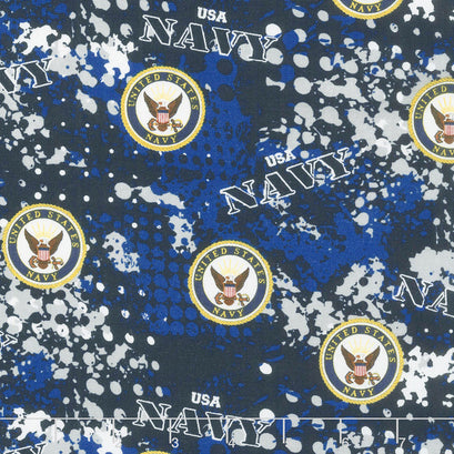 Military - Navy Camo Multi Yardage