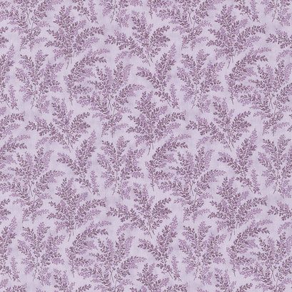 Mill Creek Garden - Ferns Lilac Yardage