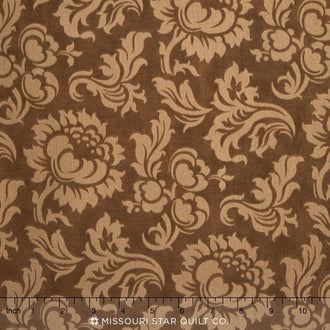 Mille Couleurs - 108" Wide Damask Walnut Backing