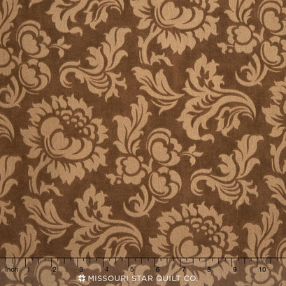 Mille Couleurs - 108" Wide Damask Walnut Backing