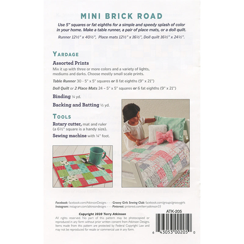 Mini Brick Road Pattern