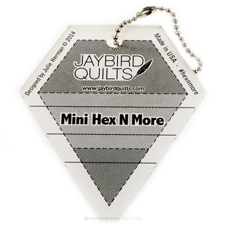 Mini Hex N More Keychain Ruler