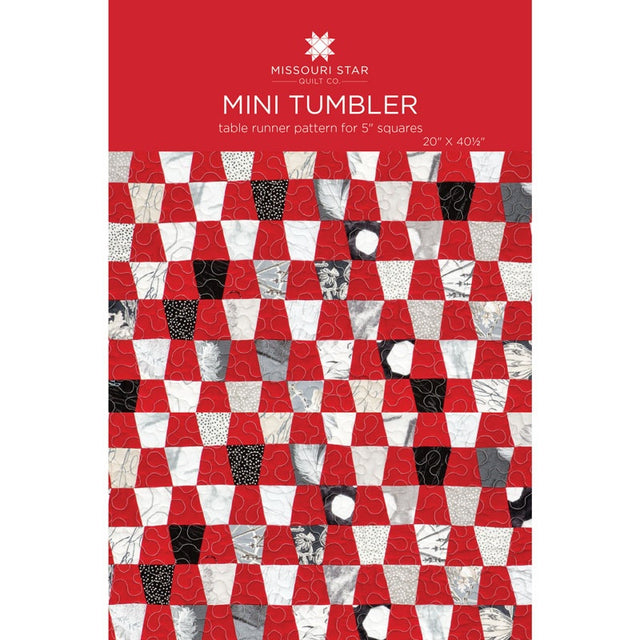 Mini Tumbler Runner Quilt Pattern by Missouri Star