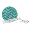 Mint Chevron Tape Measure