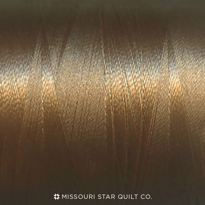 Missouri Star 40 WT Polyester Thread Brown Crystal