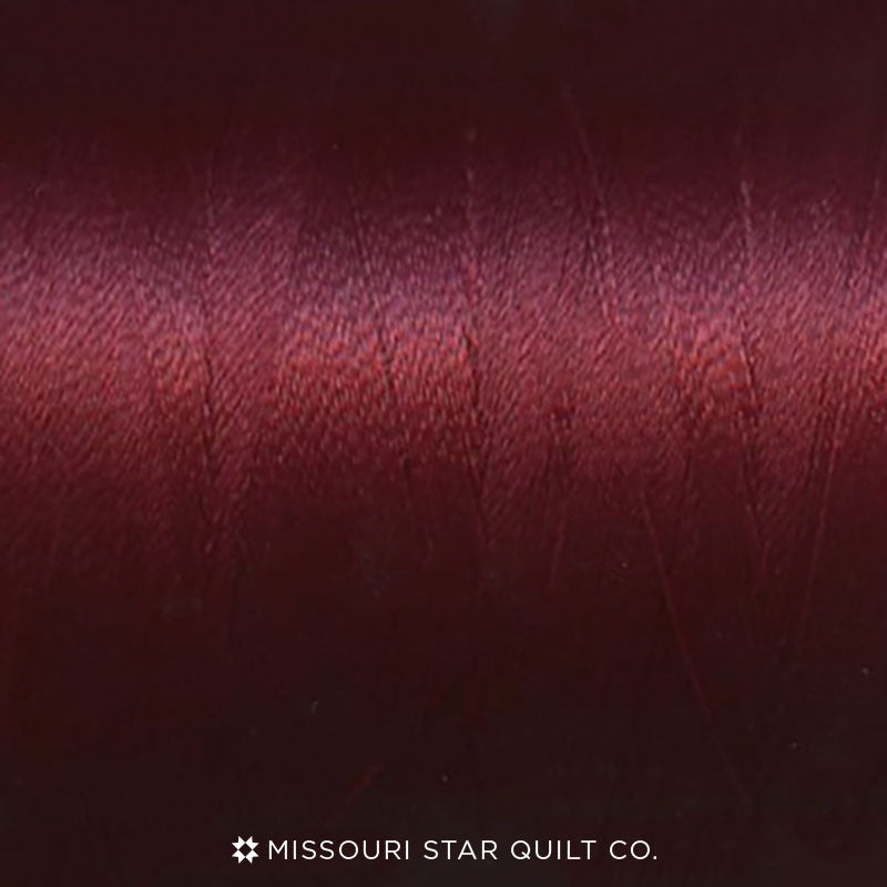 Missouri Star 40 WT Polyester Thread Burgundy