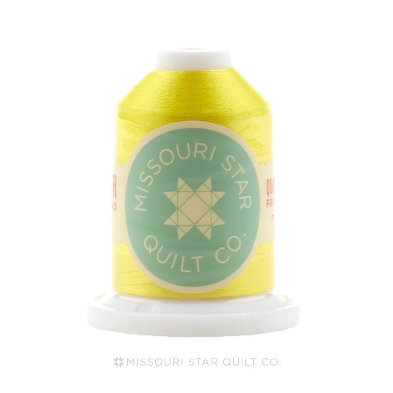 Missouri Star 40 WT Polyester Thread Lemon Crush