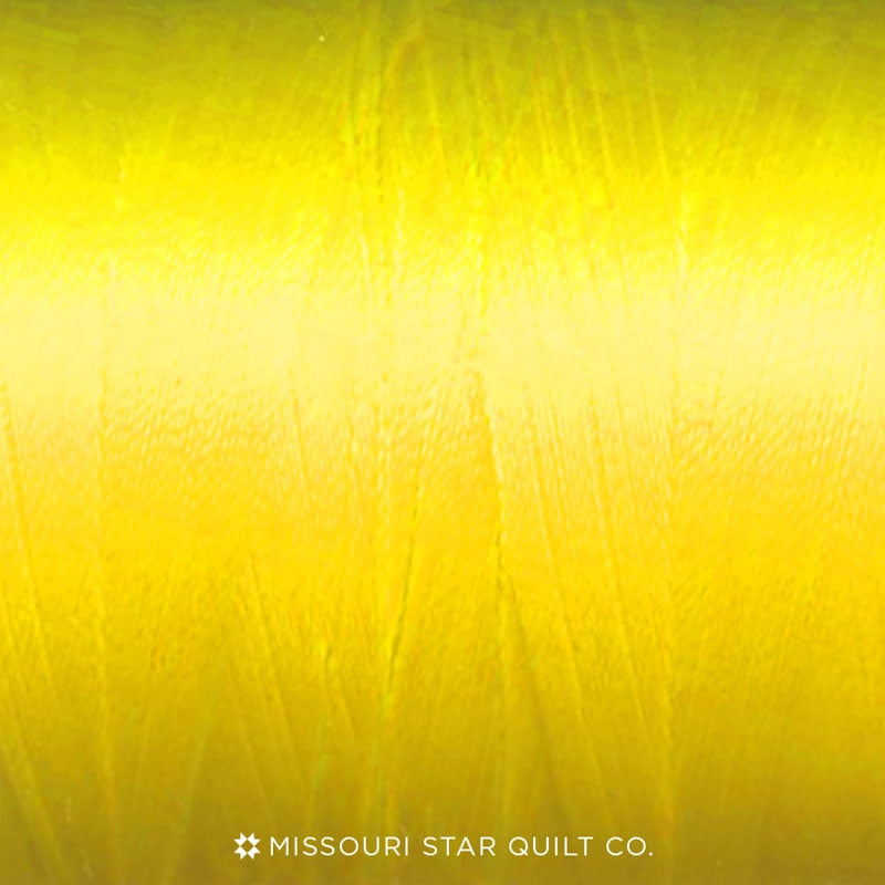 Missouri Star 40 WT Polyester Thread Real Yellow