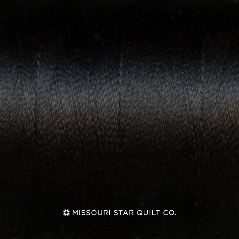 Missouri Star 50 WT Cotton King Spool Thread Black