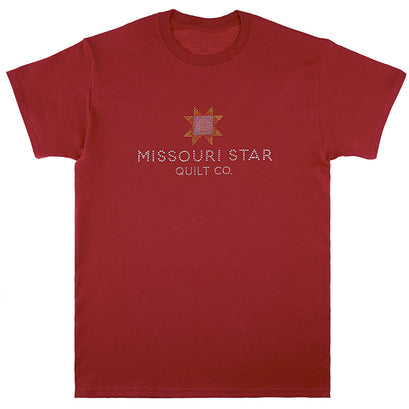 Missouri Star Bling Cardinal Red T-Shirt - Small