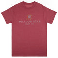 Missouri Star Bling Heather Cardinal T-Shirt - 2XL Primary Image