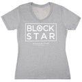 Missouri Star BLOCK Star Heather Grey T-Shirt - XL