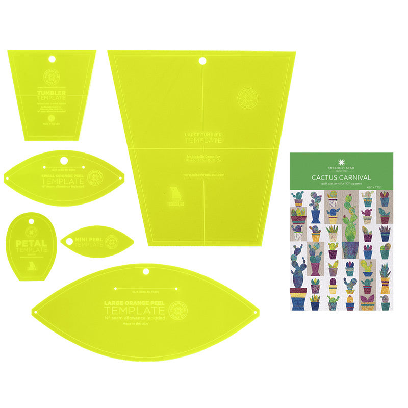 Missouri Star Cactus Carnival Template Bundle Primary Image