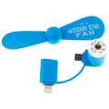 Missouri Star Cell Phone Fan - Blue