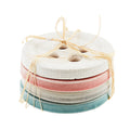 Missouri Star Ceramic Button Coaster Set - Set of 4