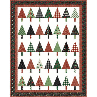 Missouri Star Christmas Traditions Winter Pines Throw Kit