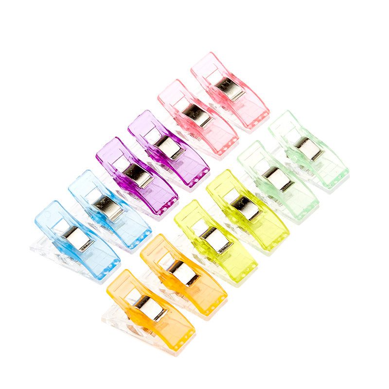Missouri Star Colorful Quilting Clips - Pack of 12