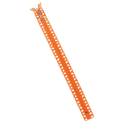 Missouri Star Fancy Zips - 14" Chuck the Duck Orange