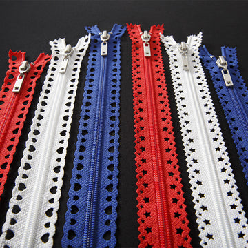 Missouri Star Fancy Zips - Six 14" Patriotic Zipper Pack Alternative View #4