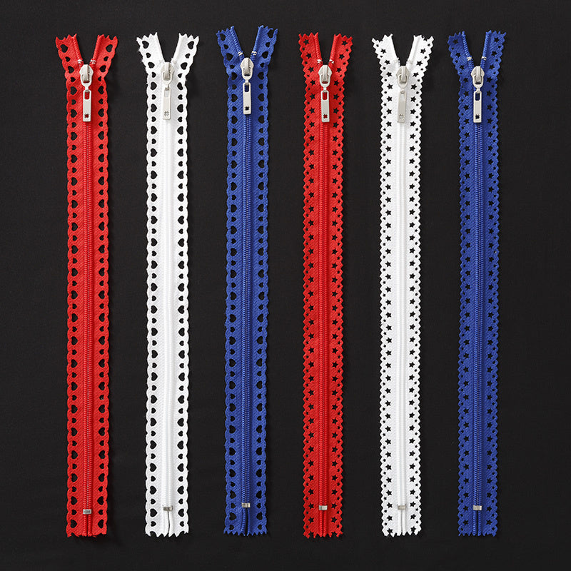 Missouri Star Fancy Zips - Six 14" Patriotic Zipper Pack Alternative View #5
