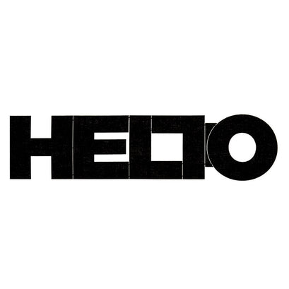 Missouri Star Hello Precut Fused Appliqué Pack