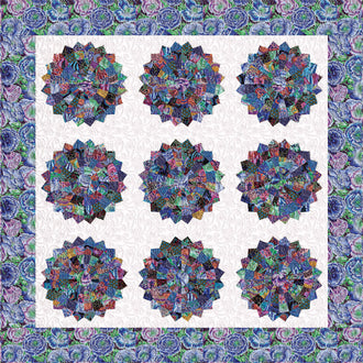 Missouri Star Kaffe Fassett Collective Dark Checkered Dresden Kit