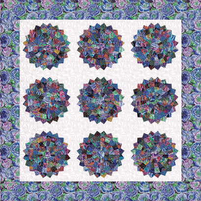 Missouri Star Kaffe Fassett Collective Dark Checkered Dresden Kit
