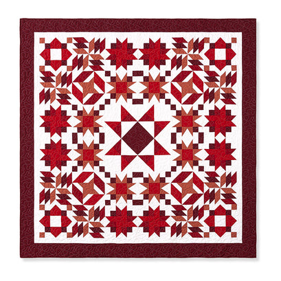 Missouri Star Kona Cotton Red Ruby Sensation Kit