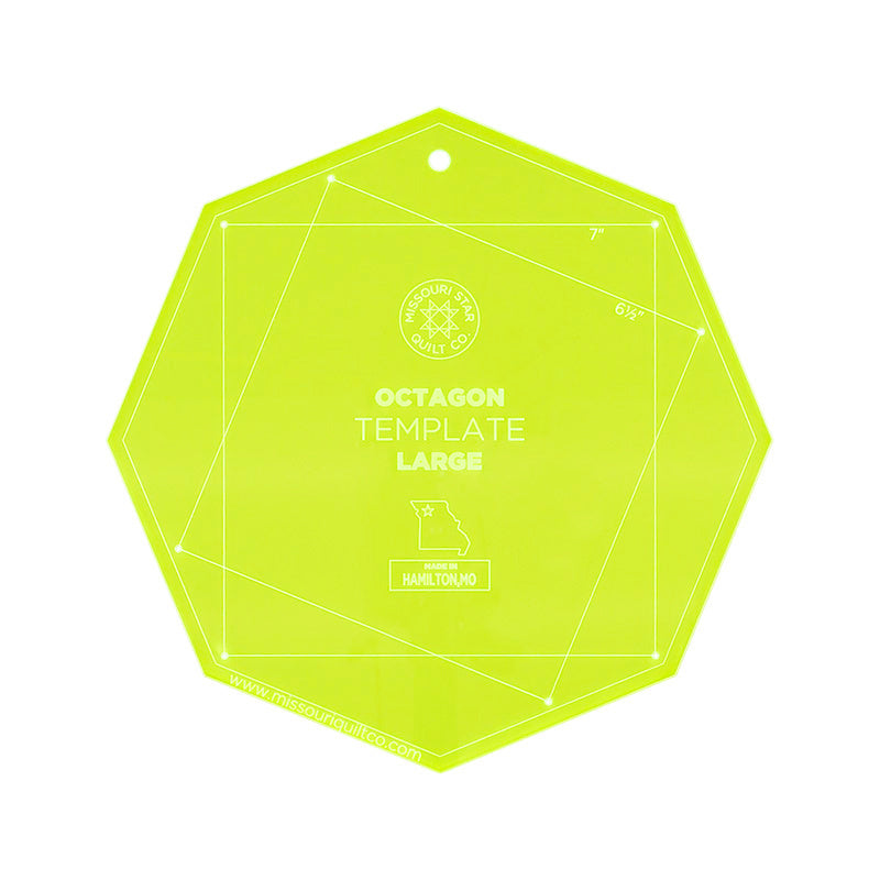 Missouri Star Large 10" Octagon Template